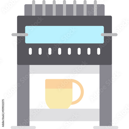 Coffee Shop Icon Vector Element