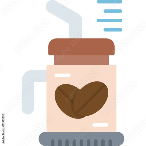 Coffee Cup Icon Vector Element