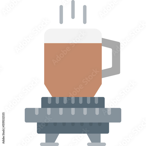 Coffee Mug Icon Vector Element