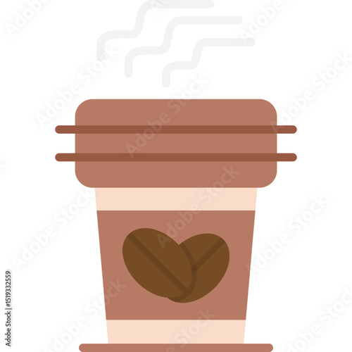 Coffee Mug Icon Vector Element