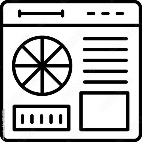 Coffee Maker Icon Vector Element