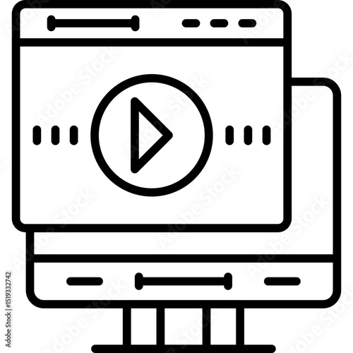 Clerk Icon Vector Element