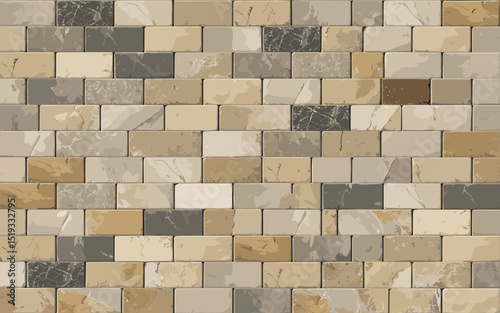 pattern, texture, wall, tile, stone, brick, architecture, mosaic, floor, surface, seamless, wallpaper, square, construction, backdrop, design, textured, block, building, old, structure, brown, cube, b