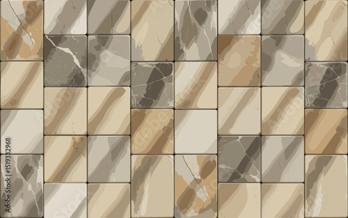 pattern, texture, wall, tile, stone, brick, architecture, mosaic, floor, surface, seamless, wallpaper, square, construction, backdrop, design, textured, block, building, old, structure, brown, cube, b