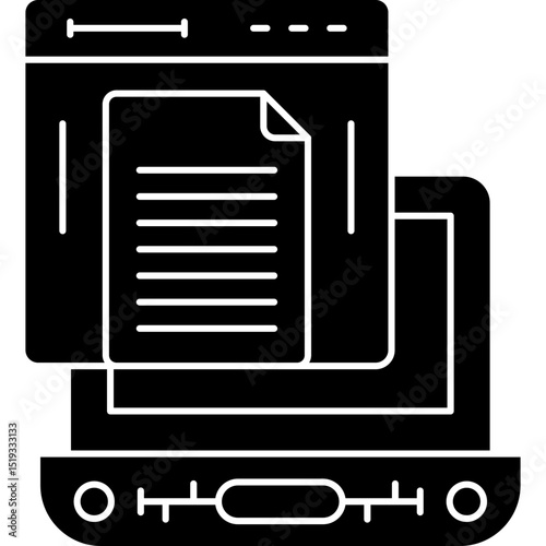 Coffee Mug Icon Vector Element