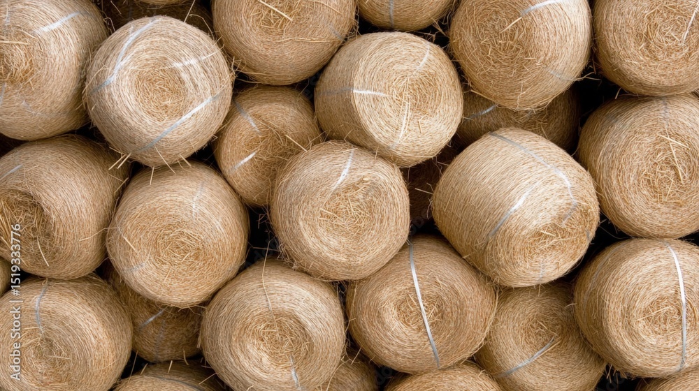 Close-up of numerous beige wooden balls arranged together in a pattern Close-up of numerous beige wooden balls arranged together in a pattern