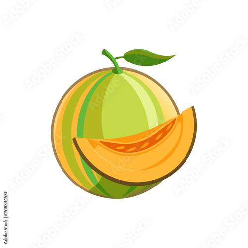 honeydew melon.svg