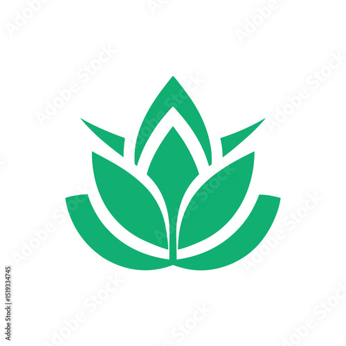 logo whit lotus flower.svg