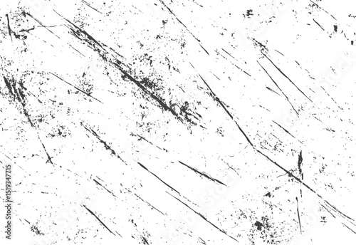 Stylish grunge sketch in monochrome theme. Bold distressed effect with modern aesthetics. Black and white texture for print graphics. Suitable for high resolution creative backgrounds.