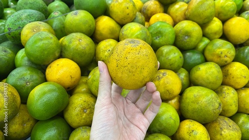 Close up oranges local asian 