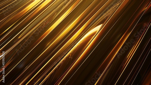 Abstract Golden Diagonal Lines Luxury Background Elegant Texture Rich Design Modern Style Golden Gradient Shiny Pattern Premium Quality Digital Art High Resolution Graphic Design Background Image     