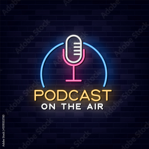 Podcast On Air Neon Sign
