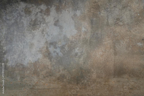 Canvas Print This close-up reveals the raw, aged texture of a polished concrete floor