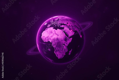Violet Digital Earth Networked Ecosystem and Tech Flow