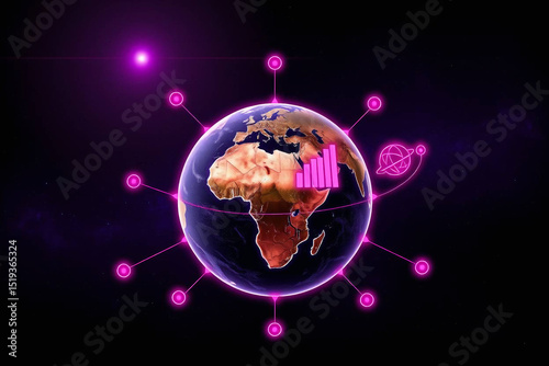 Violet Digital Earth Networked Ecosystem and Tech Flow