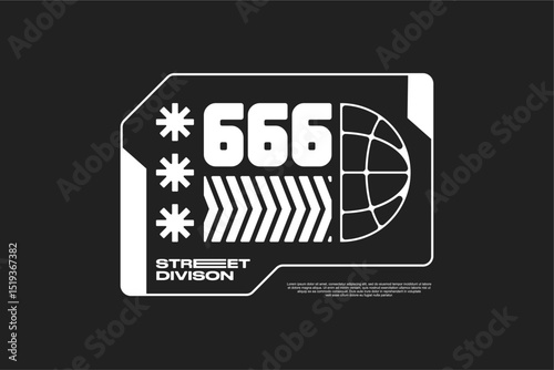 streetwear urban fashion template for printing