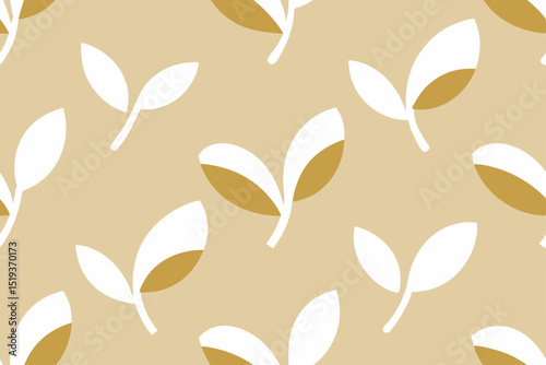 sandstone and cream organic seedling shapes 