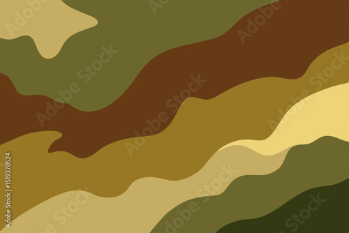 olive green and sandstone alcohol ink art 