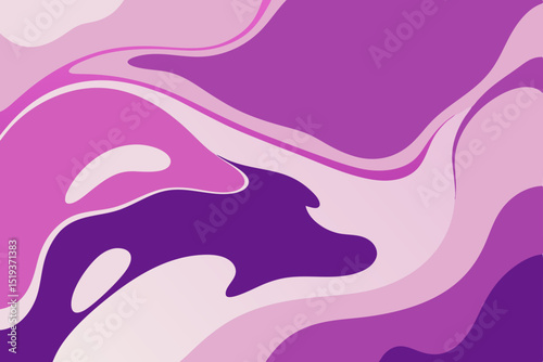 mulberry purple and pale lilac liquid marble  