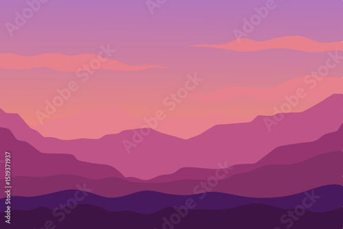 violet dusk and muted peach alcohol ink 