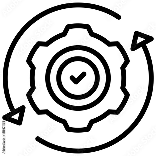 Consistency Icon Outline