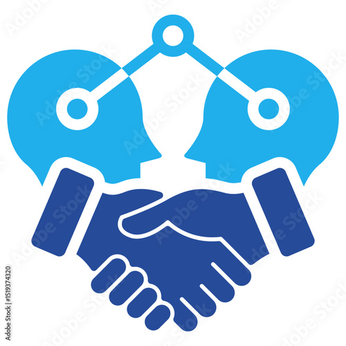 Collaboration Icon Dual Tone Color