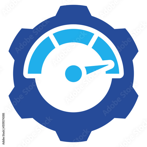 Optimization Icon Dual Tone Color