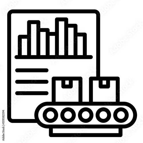 Data Dashboard  Icon Element For Design	