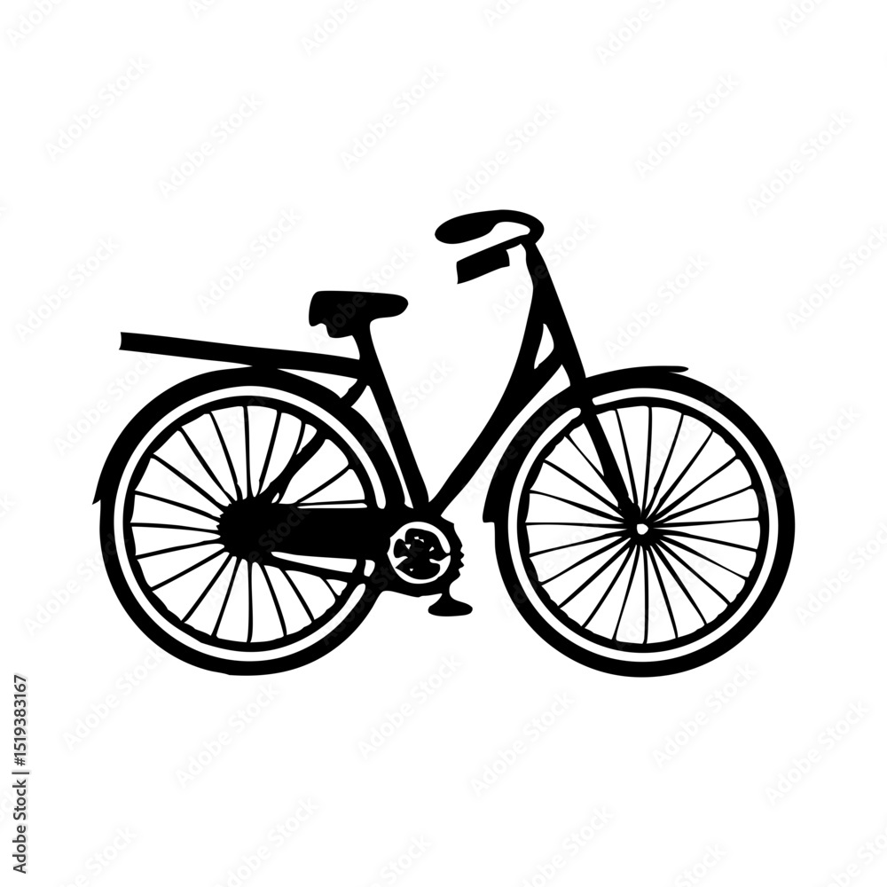 Fototapeta premium Black Vehicle Silhouette Symbol Icon Dark Texture for Design Projects