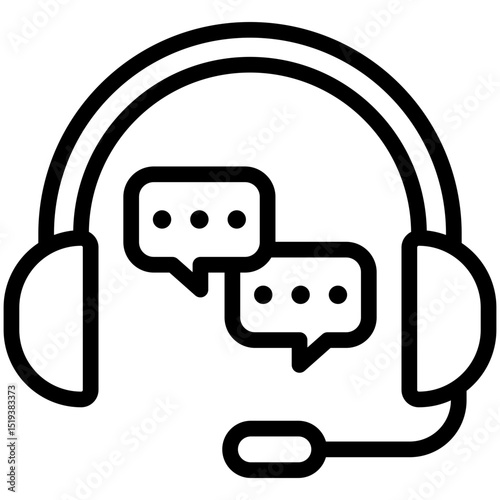 Help Center Icon Outline