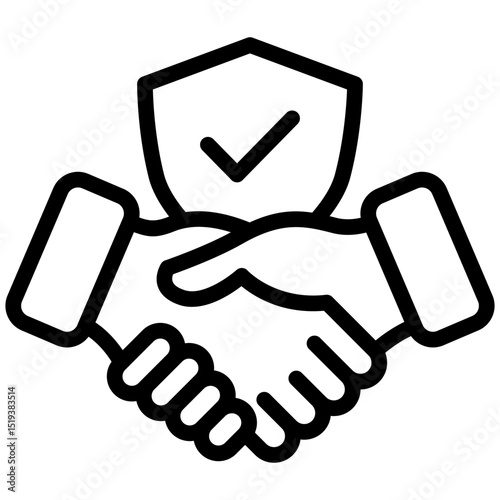 Trust Icon Outline