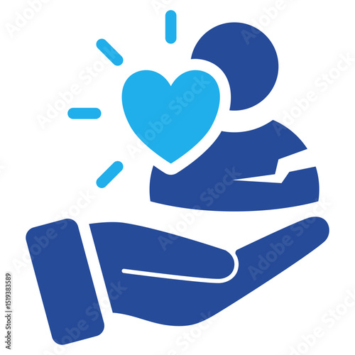 Charity Icon Dual Tone Color