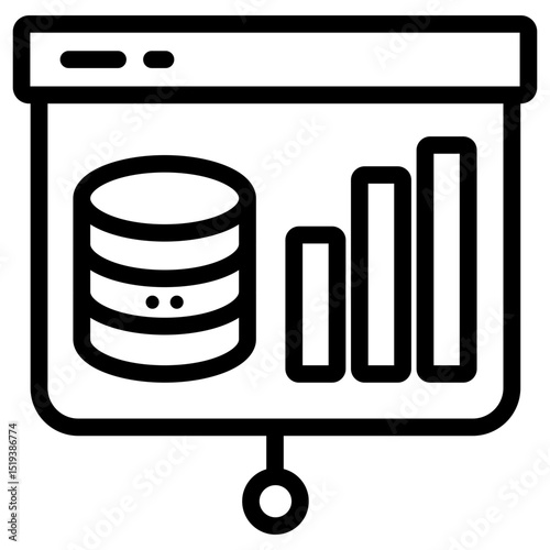 Presentation Icon Outline