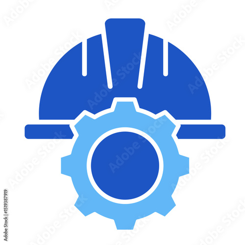 Safety Helmet  Icon Element For Design	