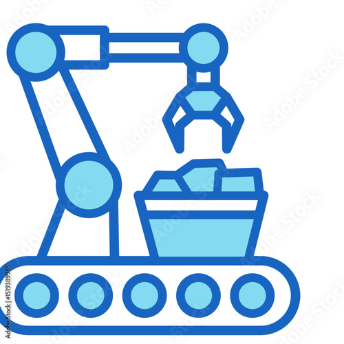 Raw Materials  Icon Element For Design	