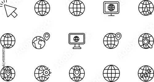 click to go to website or internet line art icon f.eps
