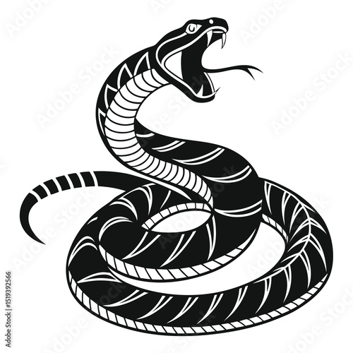 snake vector illustration