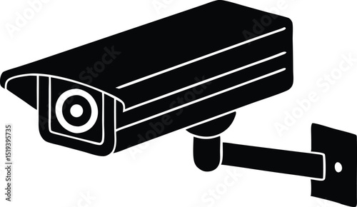 security camera vector icon
