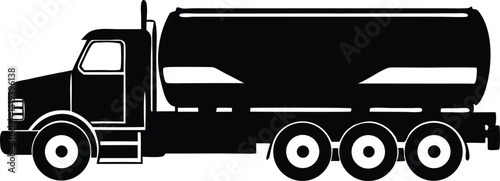 tanker truck vector