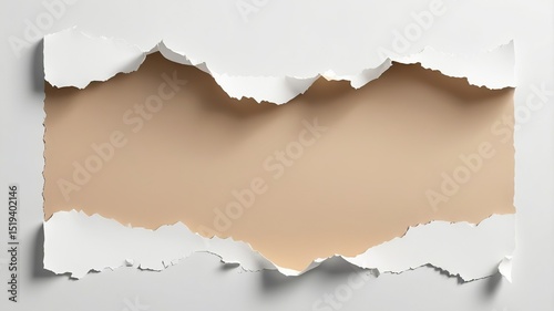 torn paper with space for text