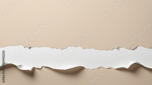 torn paper with space for text