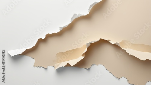 torn paper with space for text