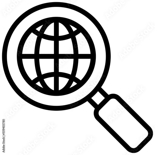 Search Icon Outline