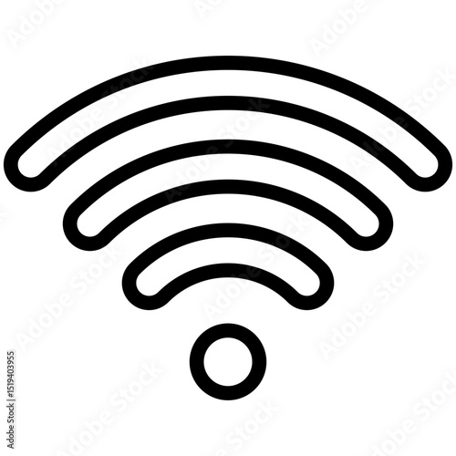 Wifi Icon Outline