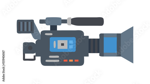 Creative video camera design showcasing advanced filming technology for content creators and filmmakers