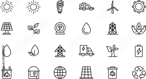alternative energy  eco friendly and ecology relat.eps