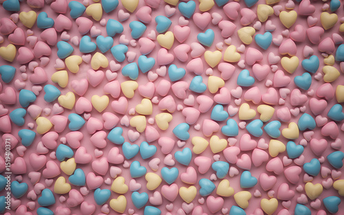 pink and white sugar