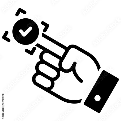 One Click Approval Icon
