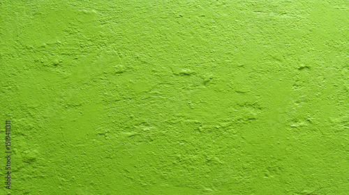 Vibrant Green Textured Concrete Wall Background