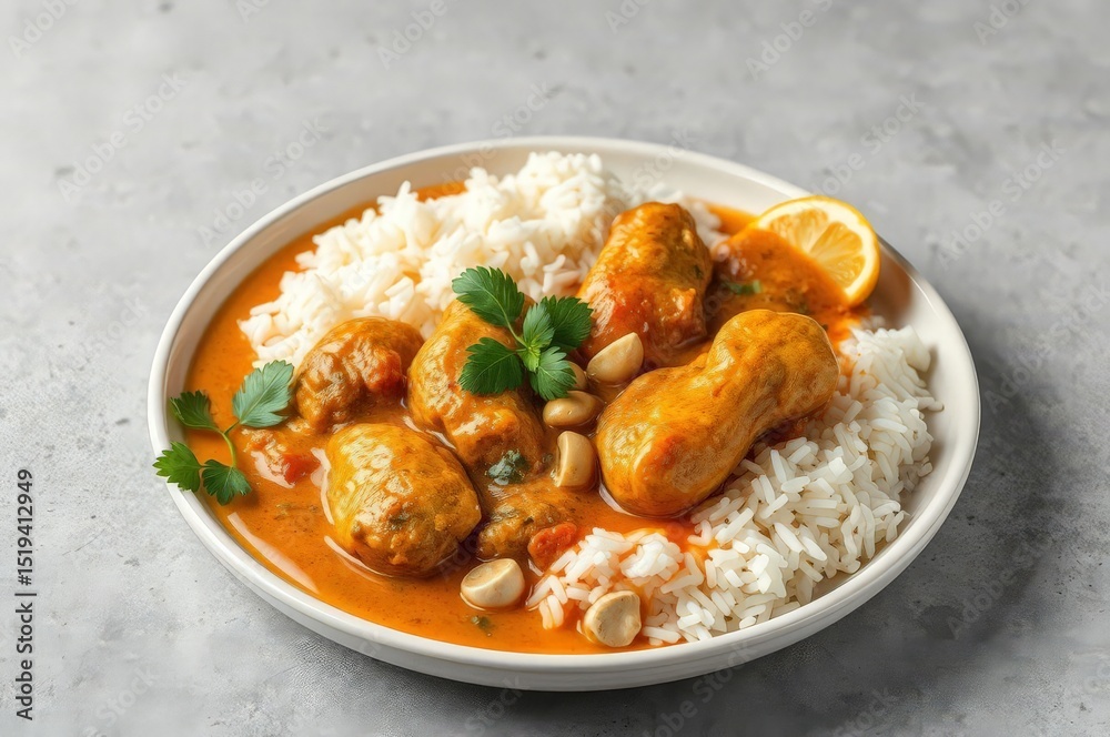 Butter Chicken Curry with Basmati Rice Butter Chicken Curry with Basmati Rice